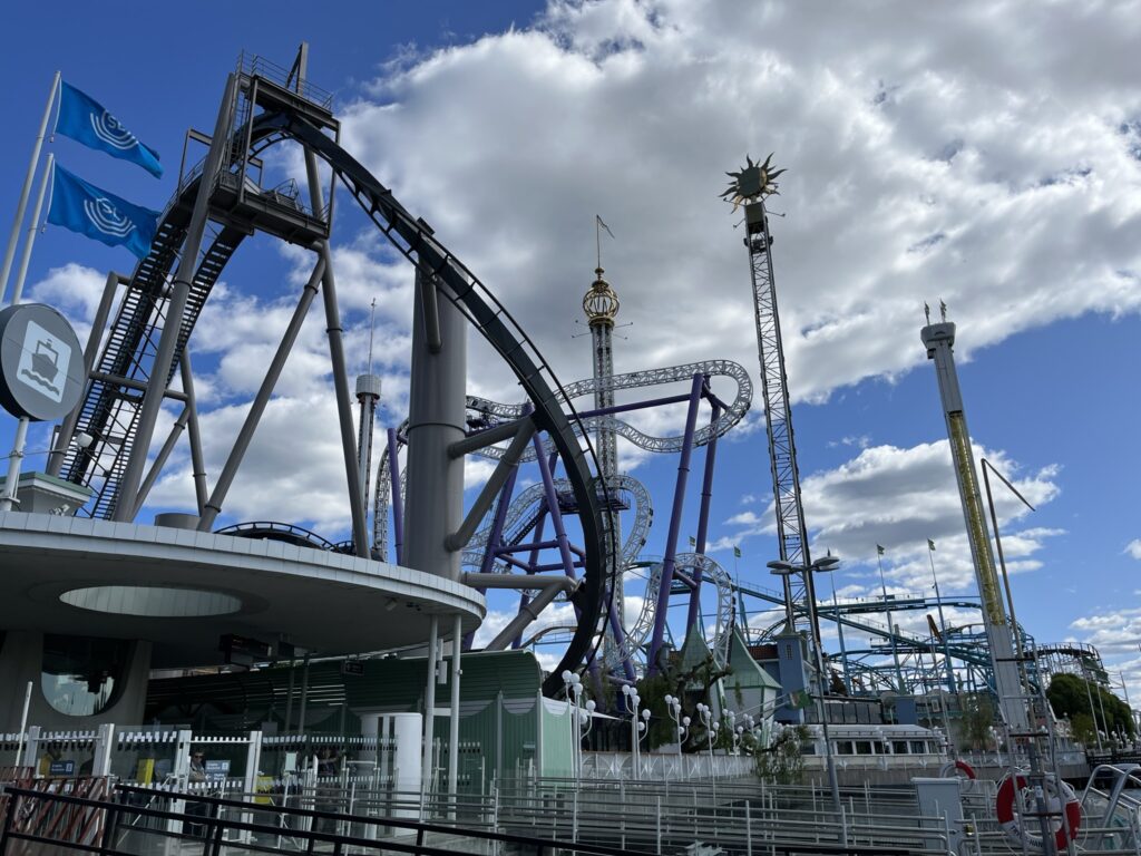 Sweden Gr na Lund and Liseberg CoasterKaty